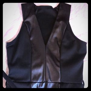 Black belted (black/gold) dress